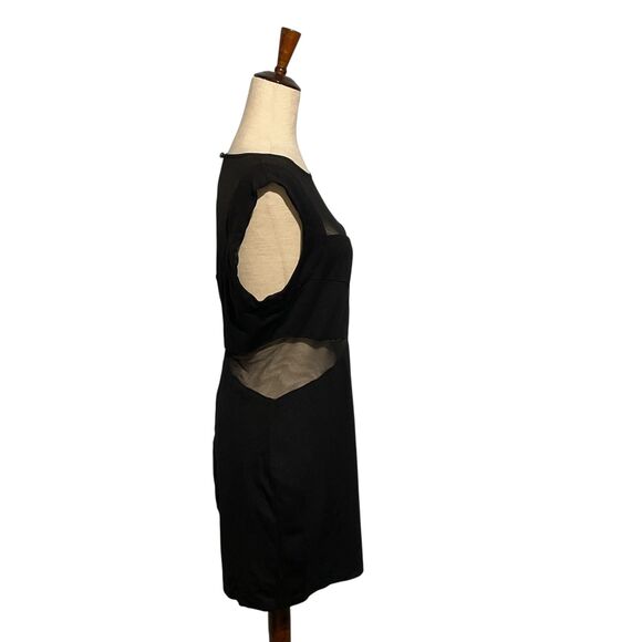 B. Darlin Little Black Mini Cocktail Bodycon Dress - Picture 4 of 8